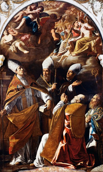 Cinco obispos mártires de Marcantonio Bassetti