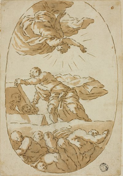 Resurrección de los muertos de Marcantonio Bassetti