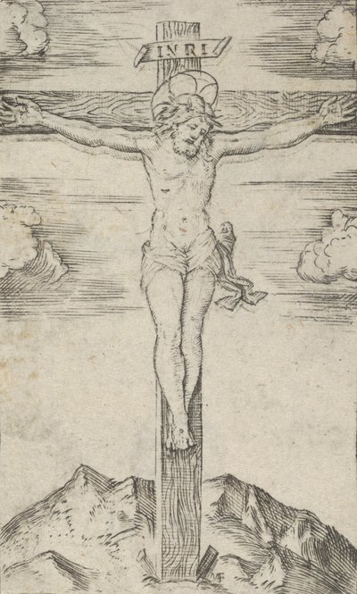 Cristo en la cruz, de la serie 