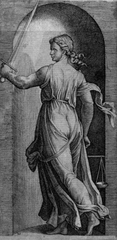 Justicia de Marcantonio Raimondi