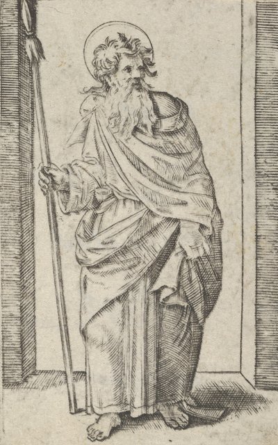 San Matías, ca. 1500-1534 de Marcantonio Raimondi