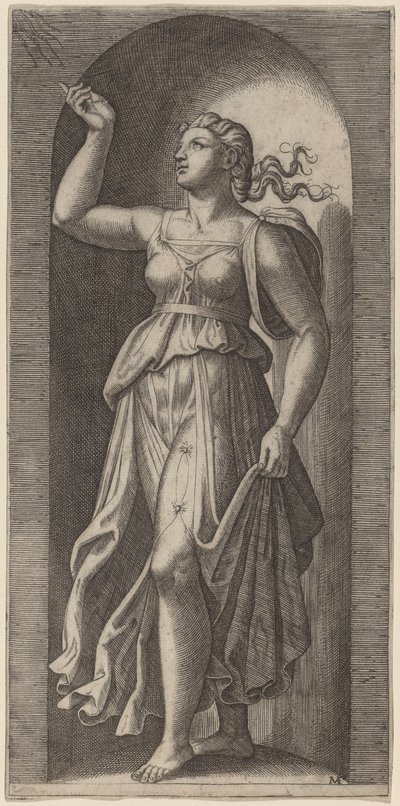 Fe de Marcantonio Raimondi after Raphael
