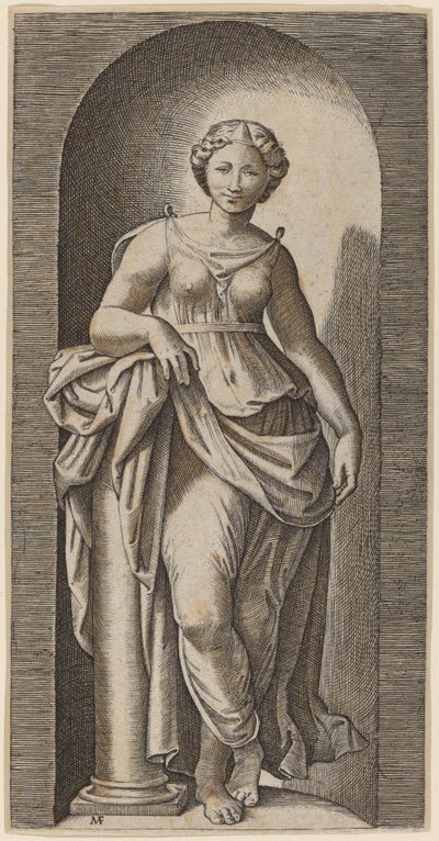 Fortaleza de Marcantonio Raimondi after Raphael