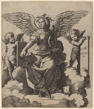 Poesía de Marcantonio Raimondi after Raphael