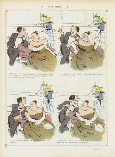 Ilustración para Le Rire de Marcel Amable O.L. Capy