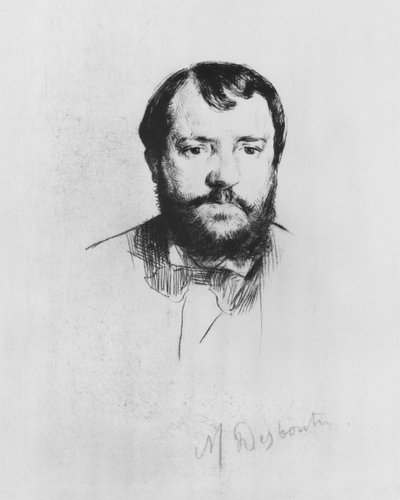 Ernest Hoschede, 1875 de Marcellin Gilbert Desboutin