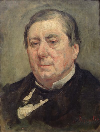 Retrato de Eugene Labiche (1815-1888) (pintura) de Marcellin Gilbert Desboutin