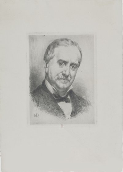 Retrato de Paul Durand-Ruel 1831-1922, 1882 de Marcellin Gilbert Desboutin