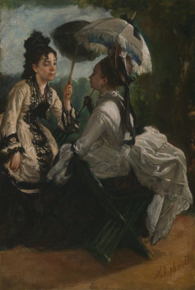 La conversación de Marcellin Gilbert Desboutin