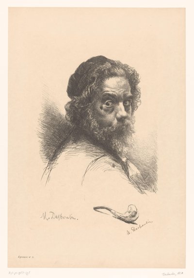Autorretrato de Marcellin Gilbert Desboutin