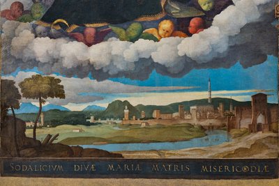 Detalle de la ciudad de Vicenza de Marcello Fogolino