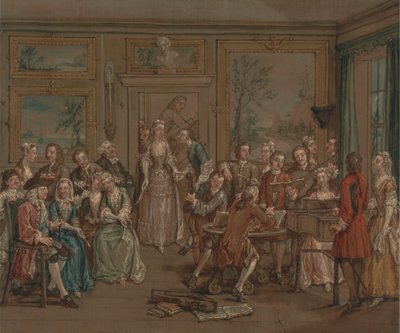 Conversación musical de Marcellus Laroon the Younger