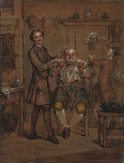 El barbero de Marcellus Laroon the Younger