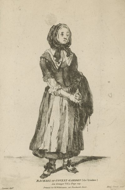 Rachael de Covent Garden, la cuáquera de Marcellus the Younger Laroon