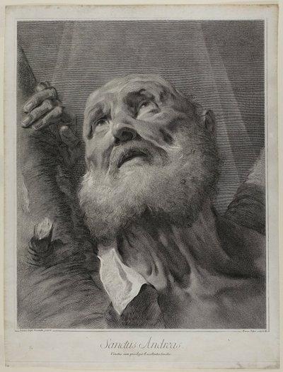 San Andrés, de La Sagrada Familia y los Doce Apóstoles de Marco Alvise Pitteri