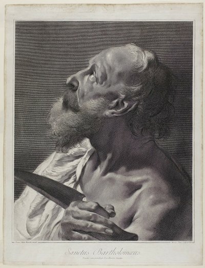 San Bartolomé, de La Sagrada Familia y los Doce Apóstoles de Marco Alvise Pitteri