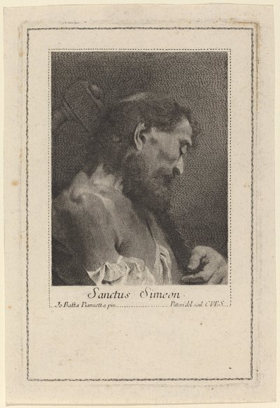 San Simeón de Marco Alvise Pitteri after Giovanni Battista Piazzetta