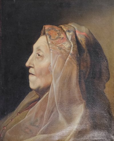 Retrato de una anciana de Marco Benefial