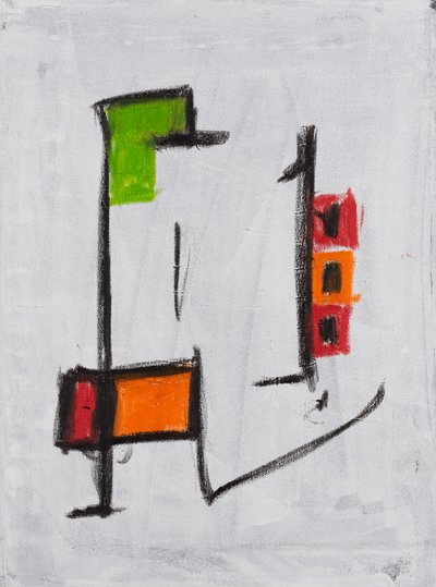 Aliens, 2024 (técnica mixta) de Marco Campedelli