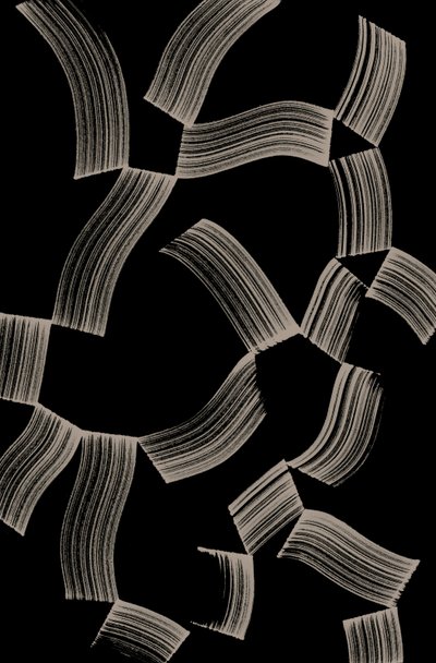 Pequeño baile, 2014 (tinta sobre papel) de Marco Campedelli