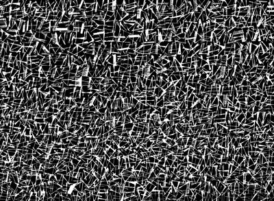 Textura, 2017 (tinta sobre papel ingres) de Marco Campedelli
