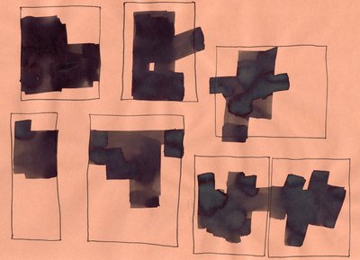Sin título, 2014 (grafito y tinta sobre papel) de Marco Campedelli