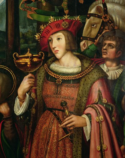 Carlos V de España (detalle) de Marco Cardisco