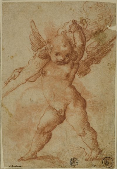 Putto con el Garrote de Hércules de Marco Marchetti