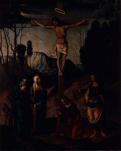 Crucifixión, c.1510 de Marco Palmezzano