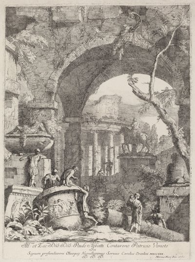 Capricho: Ruinas de Marco Ricci