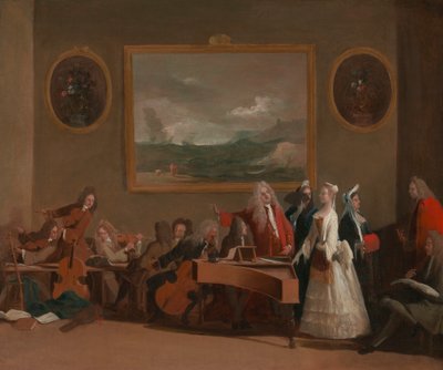Ensayo de una ópera de Marco Ricci