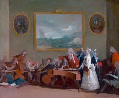 Ensayo de una ópera de Marco Ricci