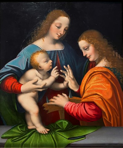 El matrimonio místico de Santa Catalina de Marco d