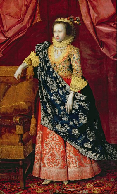 Retrato de una dama, aquí llamada Arabella Stuart de Marcus (attr. to) Gheeraerts
