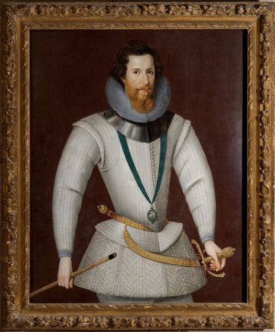 Robert Devereux, II Conde de Essex (1556-1601) de Marcus (attr. to) Gheeraerts
