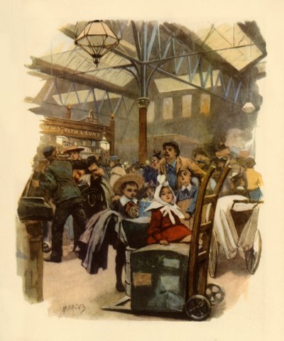 Estación de Cannon Street, c. 1900, 1945 de Marcus