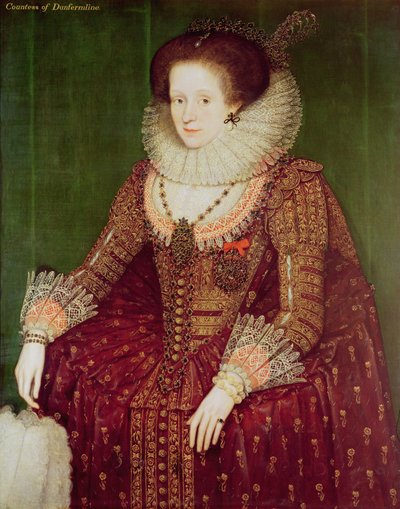 Margaret Hay, Condesa de Dunfermline de Marcus Gheeraerts