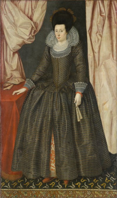 Retrato de una mujer, circa 1610 de Marcus Gheeraerts