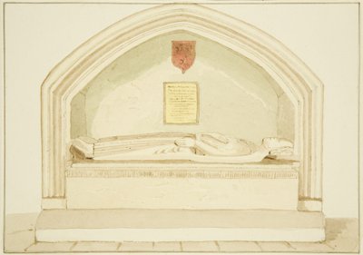 Monumento de Robert, Conde de Gloucester, en el pasillo sur de St James