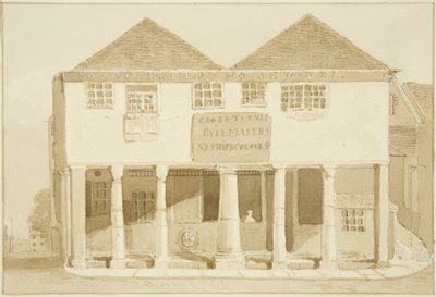 El antiguo mercado de maíz en el muelle de Marcus H. Homes