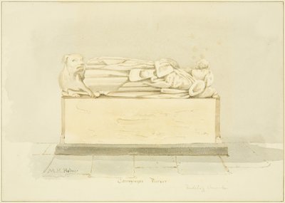 Tumba del portador de la bolsa de los Canynges en St Mary Redcliffe de Marcus H. Homes
