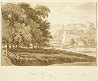 Windsor Terrace, Clifton, desde el Sur del Avon de Marcus H. Homes