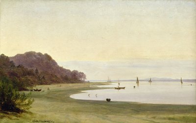 La orilla del Elba de Marcus Johann Haeselich