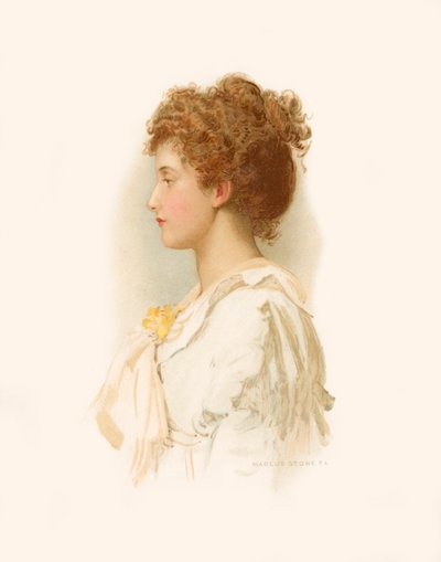 Adeline de Tennyson de Marcus Stone
