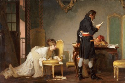 La carta, 1877 de Marcus Stone