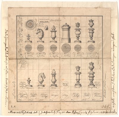 Piezas para un juego de ajedrez de Marcus Tuscher
