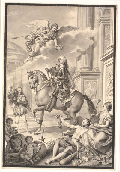 Frederik V homenajeado por Dinamarca y Noruega de Marcus Tuscher