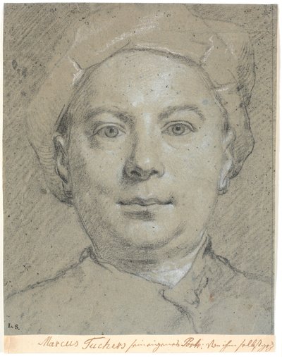 Autorretrato de Marcus Tuscher