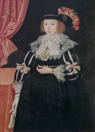Anne Hale, Sra. Hoskins (c.1609-51), 1629 de Marcus Garret Gheeraerts the Younger
