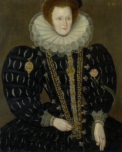 Retrato de Lady Elizabeth Knightley de Marcus the Younger Gheeraerts